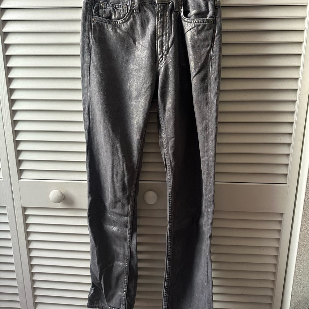 Zara Stylish Metallic Pants